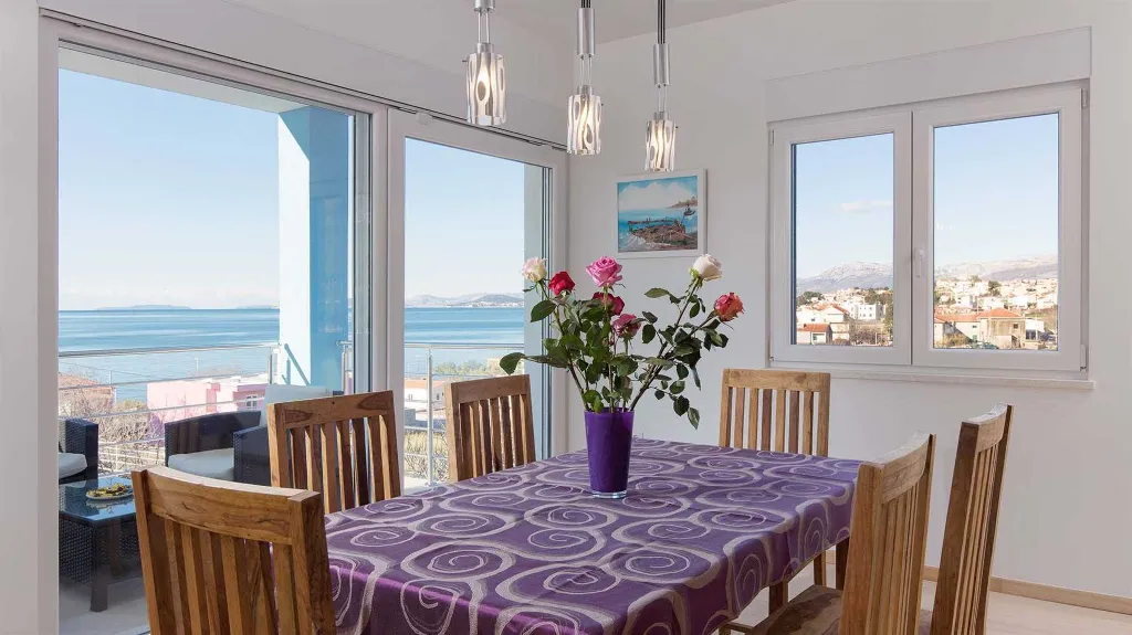 Podstrana Villa with Sea-View Pool for Up to 10 Guests