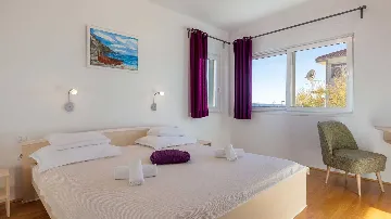 Podstrana Villa with Sea-View Pool for Up to 10 Guests