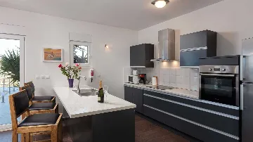 Podstrana Villa with Sea-View Pool for Up to 10 Guests