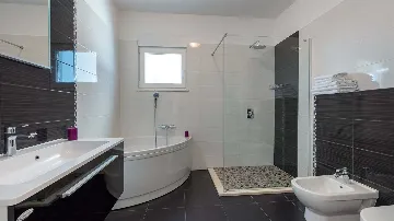 Podstrana Villa with Sea-View Pool for Up to 10 Guests