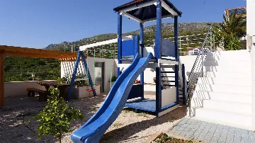 Podstrana Villa with Sea-View Pool for Up to 10 Guests