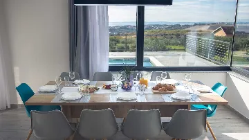 Villa with Heated Pool and Sea Views in Solin