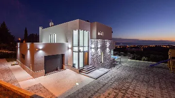 Villa with Heated Pool and Sea Views in Solin