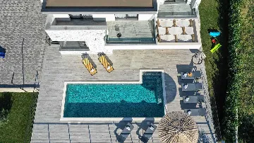 Villa with Heated Pool and Sea Views in Solin