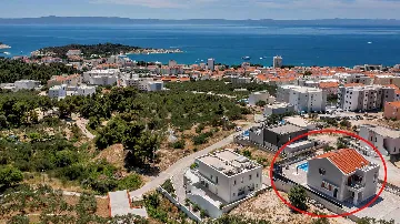 Makarska Sea-View Villa with Outdoor Pool