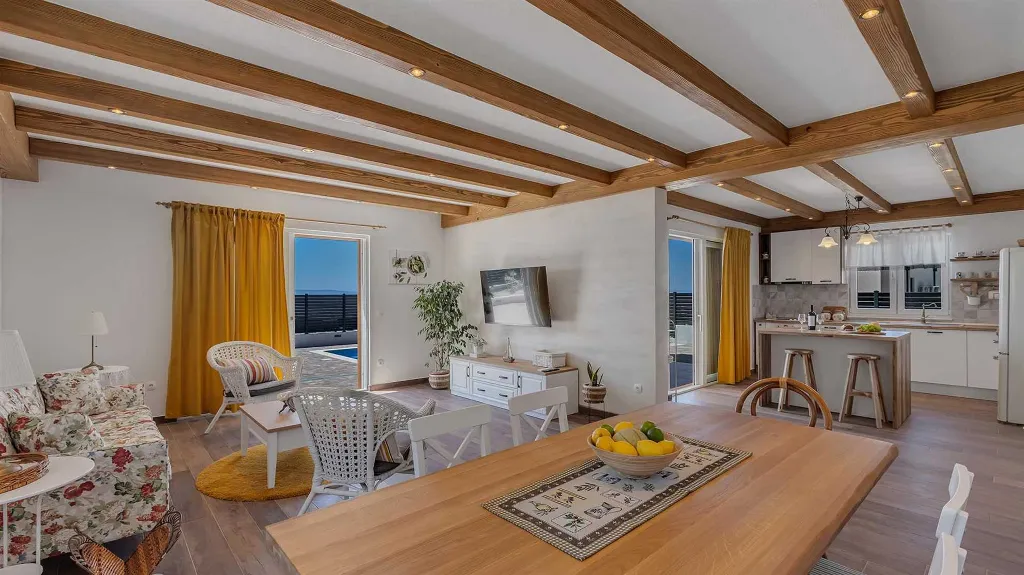 Makarska Sea-View Villa with Outdoor Pool