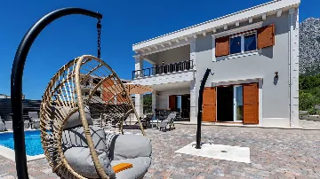 Makarska Sea-View Villa with Outdoor Pool