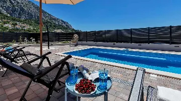 Makarska Sea-View Villa with Outdoor Pool