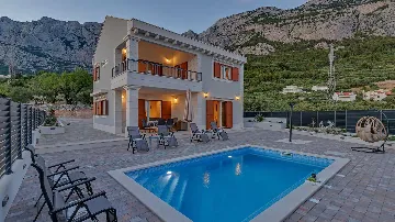 Makarska Sea-View Villa with Outdoor Pool