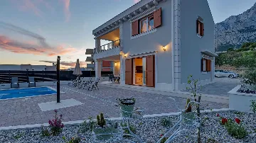 Makarska Sea-View Villa with Outdoor Pool