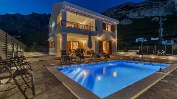 Makarska Sea-View Villa with Outdoor Pool