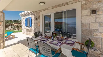 Stone Poolside Villa in Bol for Up to 6