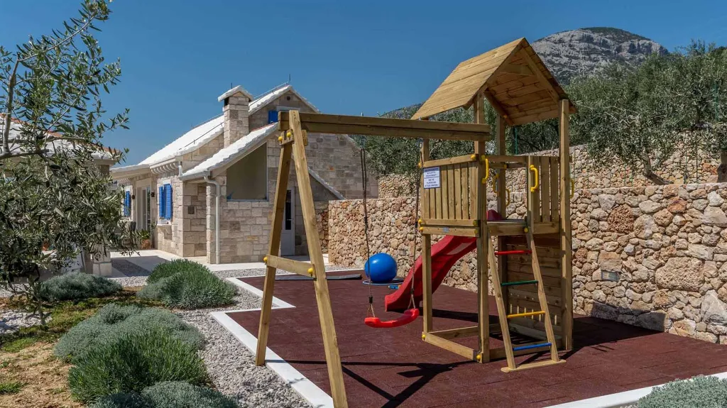 Stone Poolside Villa in Bol for Up to 6