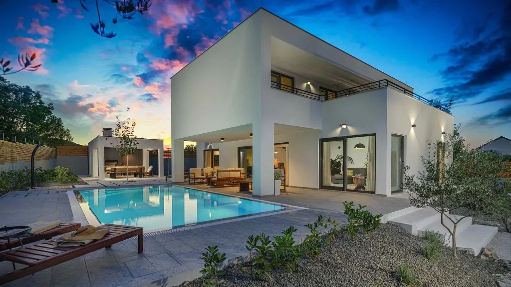 4-Bedroom Villa in Zaton, Croatia (Sleeps 10)
