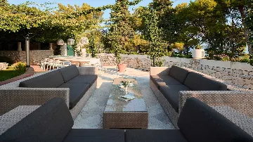 Beachfront Villa with Pool in Supetar (Sleeps 12)