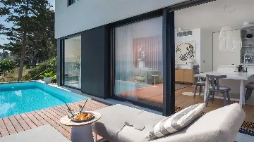 Modern Poolside Villa in Sutivan for Up to 8