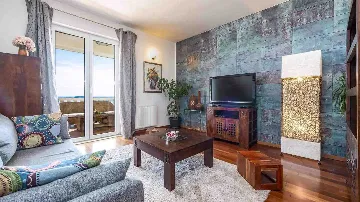 Stone Villa with Pool, Garden & Adriatic Views in Mlini