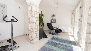 Stone Villa with Pool, Garden & Adriatic Views in Mlini