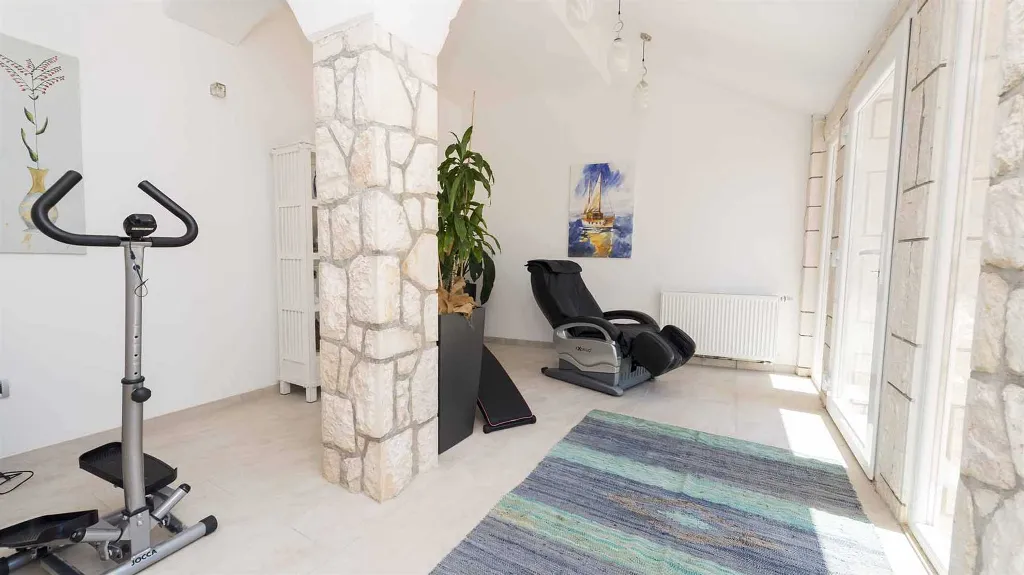 Stone Villa with Pool, Garden & Adriatic Views in Mlini