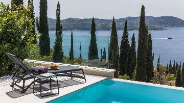 Villa with Sea View & Private Pool in Orašac