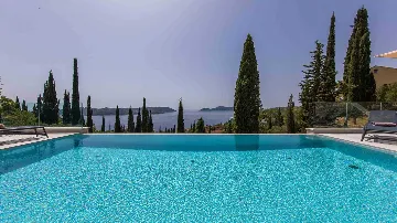 Villa with Sea View & Private Pool in Orašac