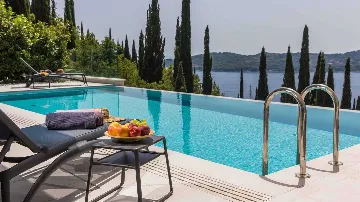 Villa with Sea View & Private Pool in Orašac