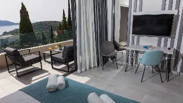 Villa with Sea View & Private Pool in Orašac