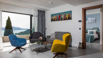 Villa with Sea View & Private Pool in Orašac