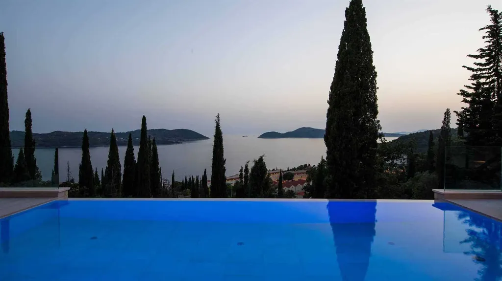 Villa with Sea View & Private Pool in Orašac