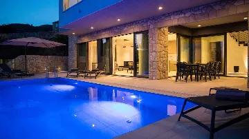 Villa with Sea View & Private Pool in Orašac
