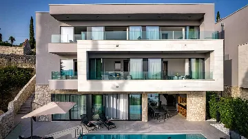 Villa with Sea View & Private Pool in Orašac