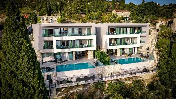 Villa with Sea View & Private Pool in Orašac