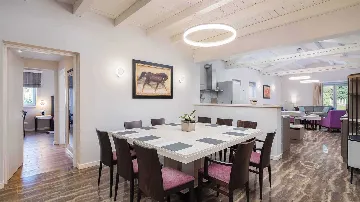 Modern Villa with Heated Pool and Hot Tub in Režanci