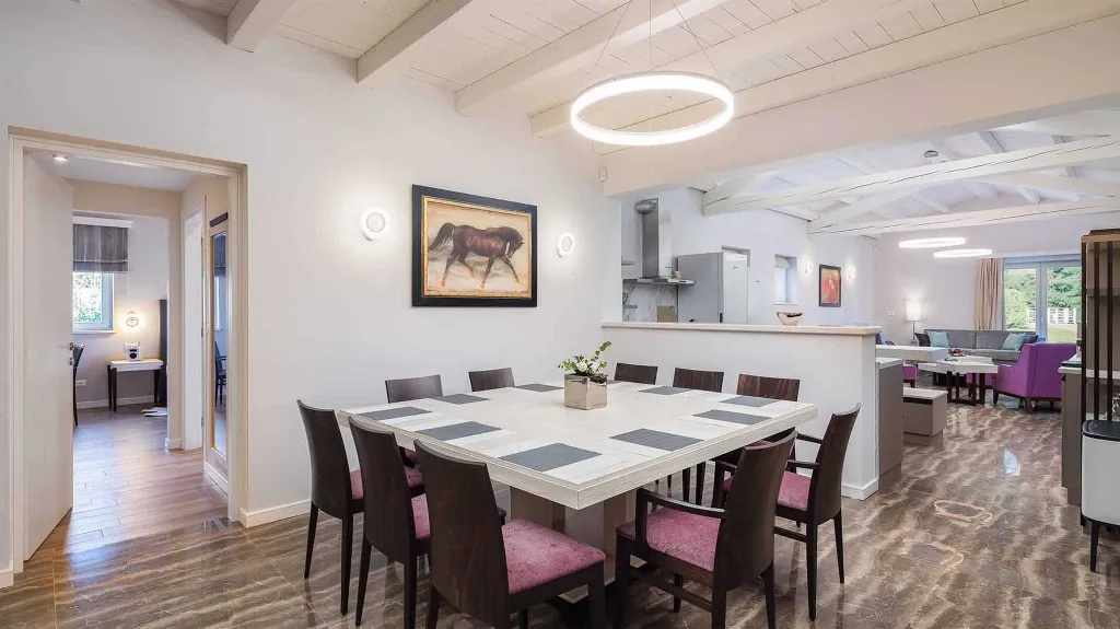 Modern Villa with Heated Pool and Hot Tub in Režanci