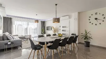 Podstrana Villa with Heated Pool and Sea-View Terrace