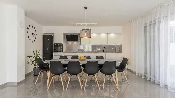 Podstrana Villa with Heated Pool and Sea-View Terrace