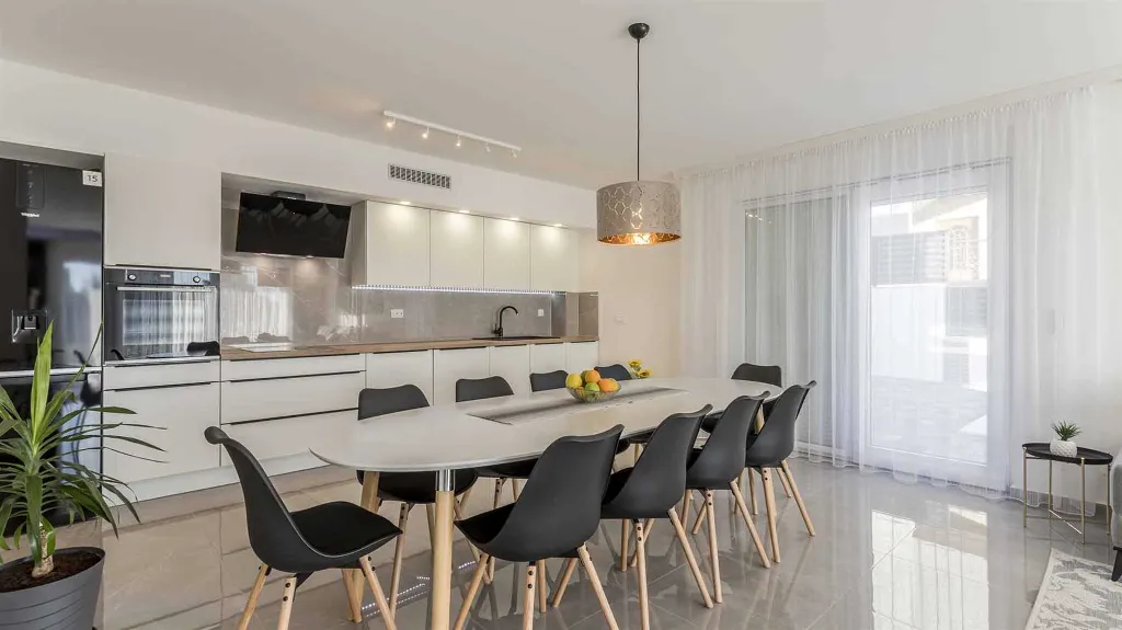Podstrana Villa with Heated Pool and Sea-View Terrace