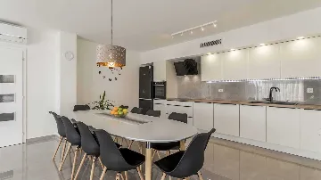 Podstrana Villa with Heated Pool and Sea-View Terrace