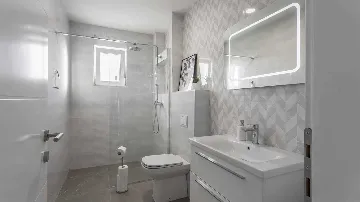 Podstrana Villa with Heated Pool and Sea-View Terrace