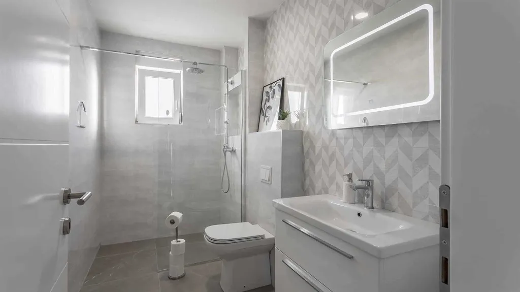 Podstrana Villa with Heated Pool and Sea-View Terrace