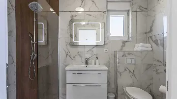 Podstrana Villa with Heated Pool and Sea-View Terrace