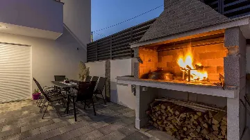 Podstrana Villa with Heated Pool and Sea-View Terrace