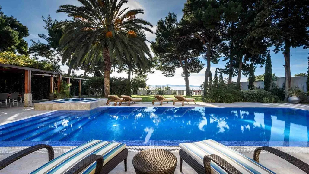 Split Villa with Outdoor Pool and Sea Views