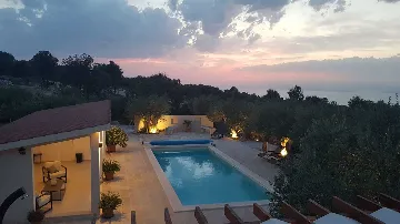 Dalmatian Stone Villa in Supetar for Up to 8