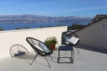 Dalmatian Stone Villa in Supetar for Up to 8