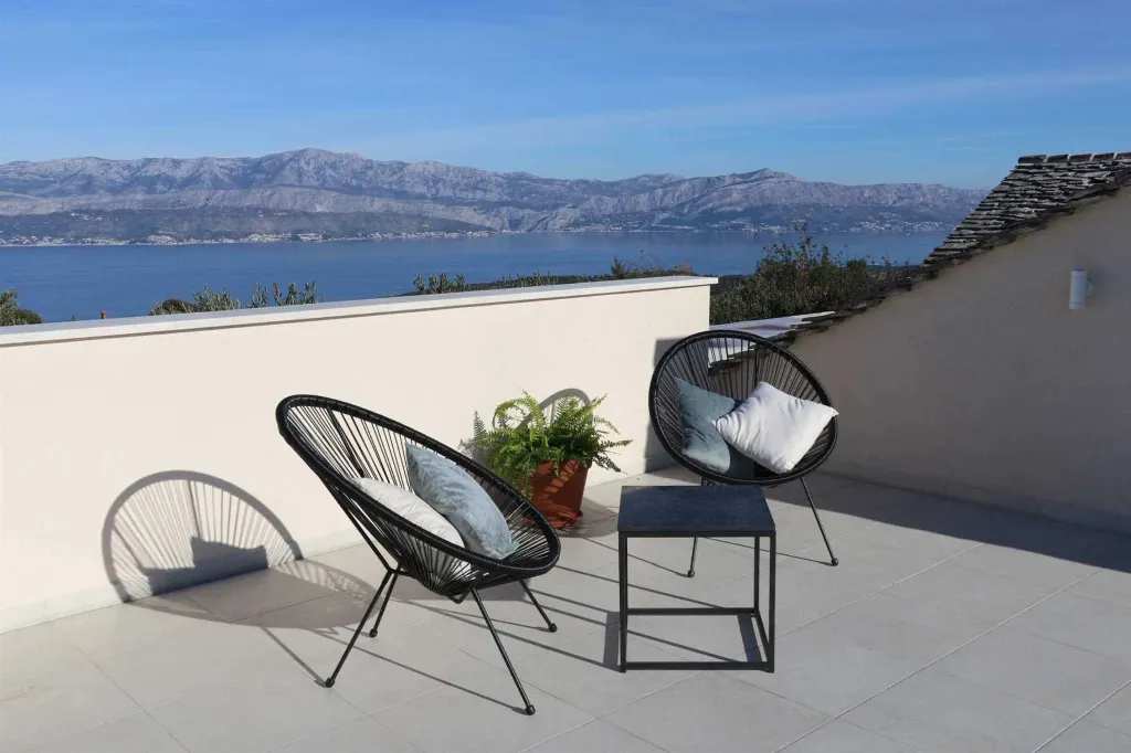 Dalmatian Stone Villa in Supetar for Up to 8