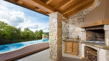 Heritage Villa in Labin for 8 Guests