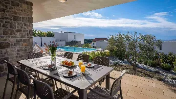 Villa in Primošten Burnji with Pool & Sea Views
