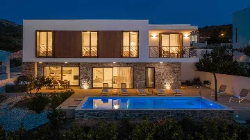 Villa in Primošten Burnji with Pool & Sea Views
