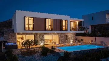 Villa in Primošten Burnji with Pool & Sea Views